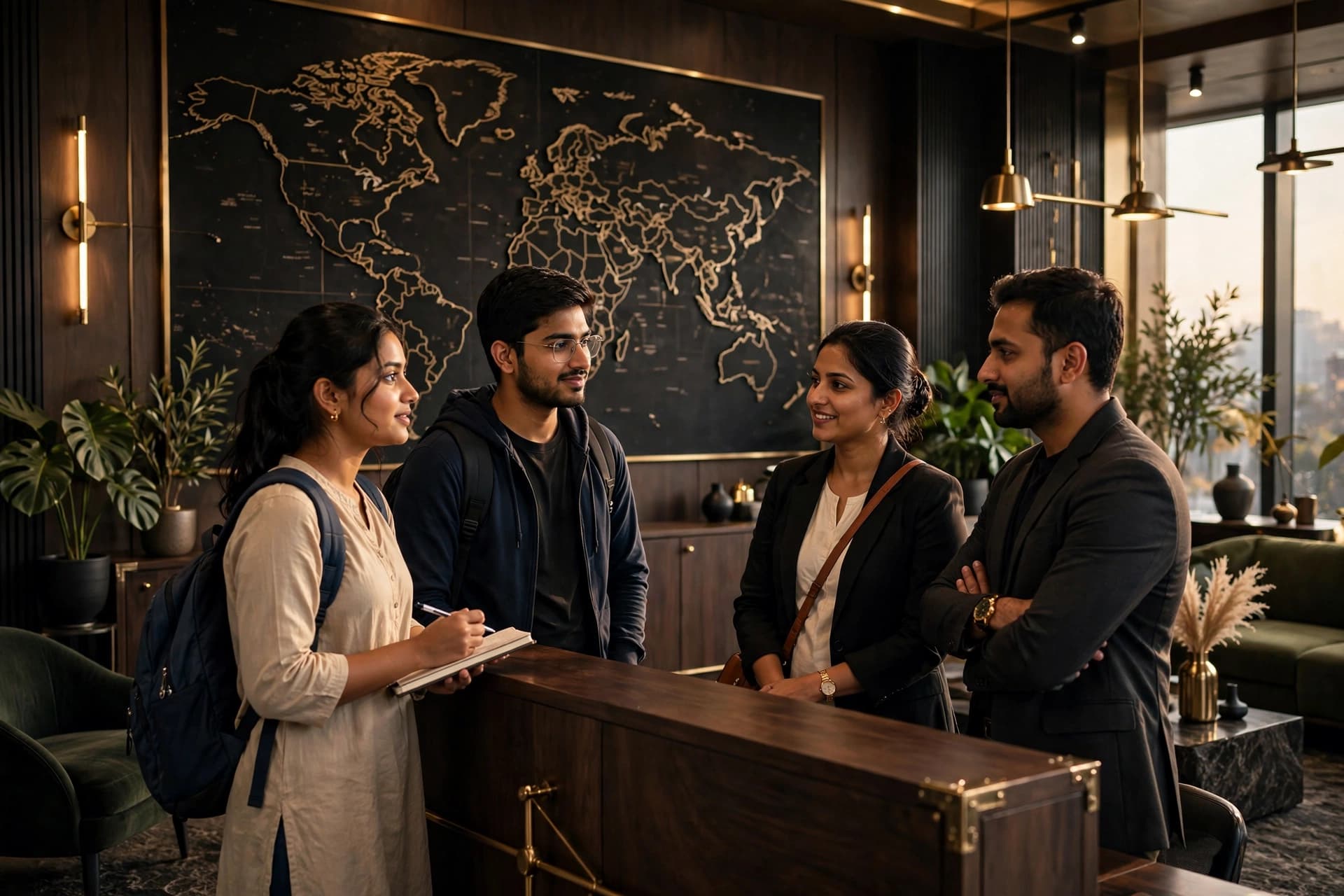 Inside the Fly Global Consultancy office